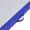Килимок надувний Airtrack inSPORTline Airstunt 500x100x10 см, біло-синій