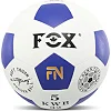Футбольный мяч FOX FB-7628 №5 PU (Белый-синий)