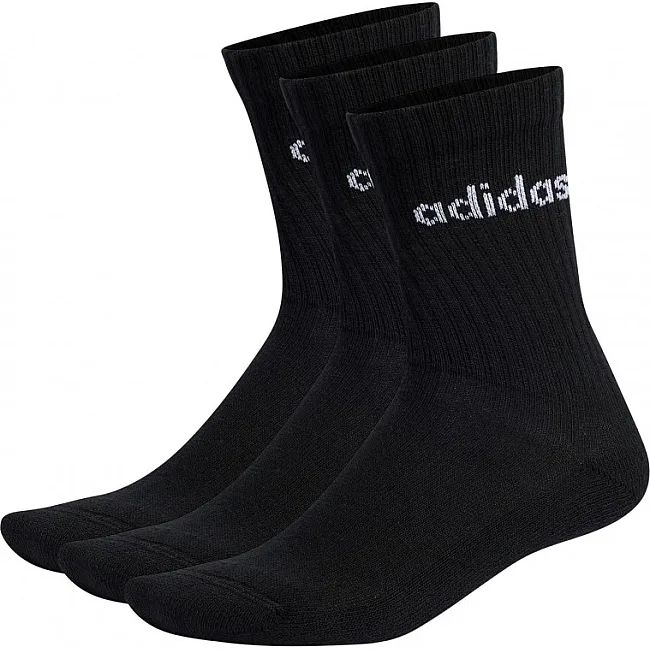 Шкарпетки ADIDAS C LIN CREW 3P чорний, білий