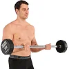 Штанга нерозбірна з фіксованою вагою пряма PEV HAMMER STRENGHT TA-9979-30 (Чорний)