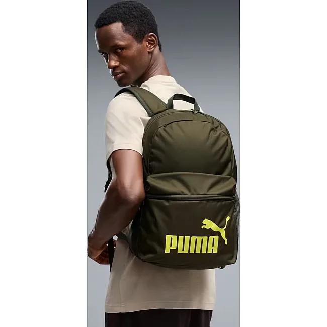 Рюкзак Puma Phase Backpack 22L оливковый 44 х 30 х 14 см