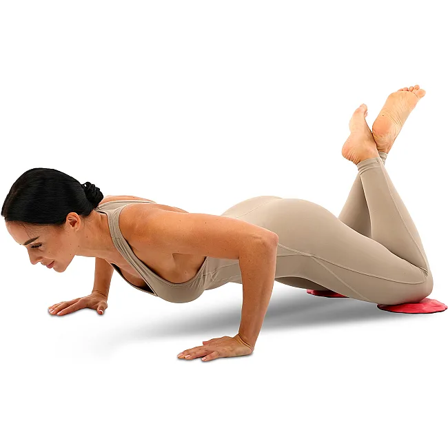 Подставка под локоть и колено для йоги 2 штуки BLOOM YOGA PADS LB7032 19x1,5см (Белый)