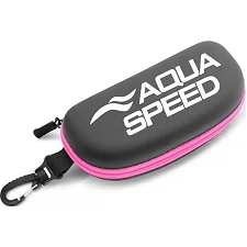 Чехол для очков Aqua Speed Goggle Case 62950 черный, розовый One Size