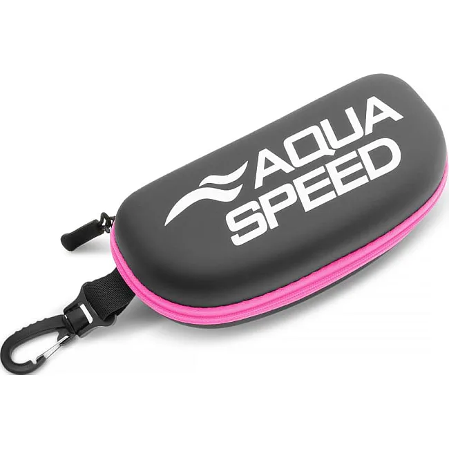 Чехол для очков Aqua Speed Goggle Case 62950 черный, розовый One Size