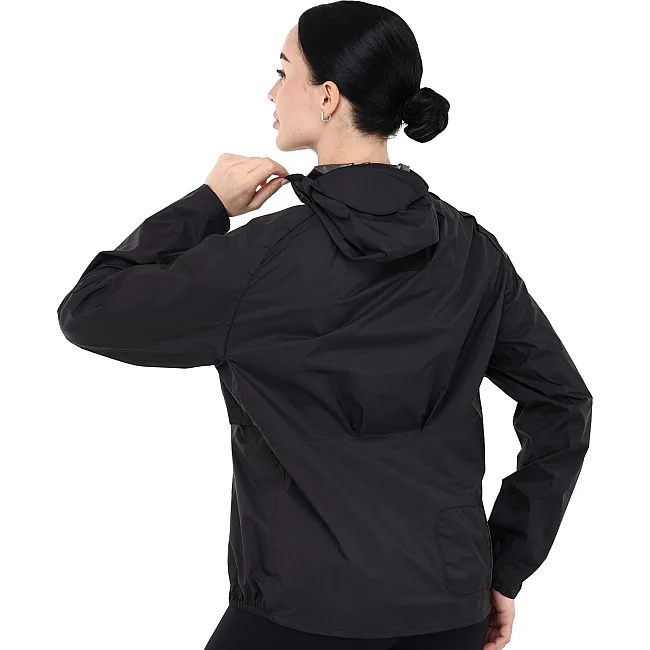 Куртка дождевик с капюшоном женская JOMA TRAIL LONDON 902684-100 (Черный)