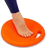 Массажная балансировочная подушка диск балансировочный BALANCE CUSHION ZELART FI-7678 диаметр-33см (Разные цвета)