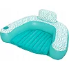 Кресло надувное для плавания Bestway Comfort Plush Pro 43719 145 х 120 см, бирюзовое