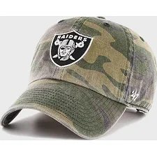 Кепка 47 Brand CAMO LAS VEGAS RAIDERS зеленый One Size
