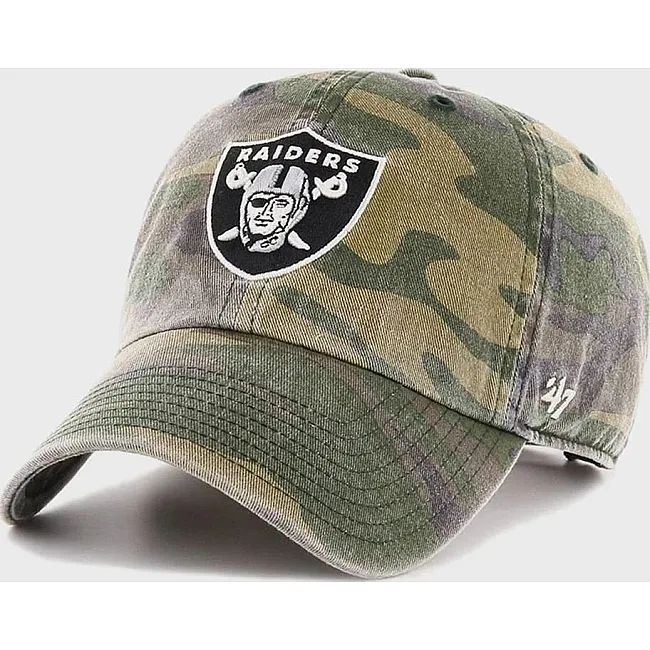 Кепка 47 Brand CAMO LAS VEGAS RAIDERS зелений One Size