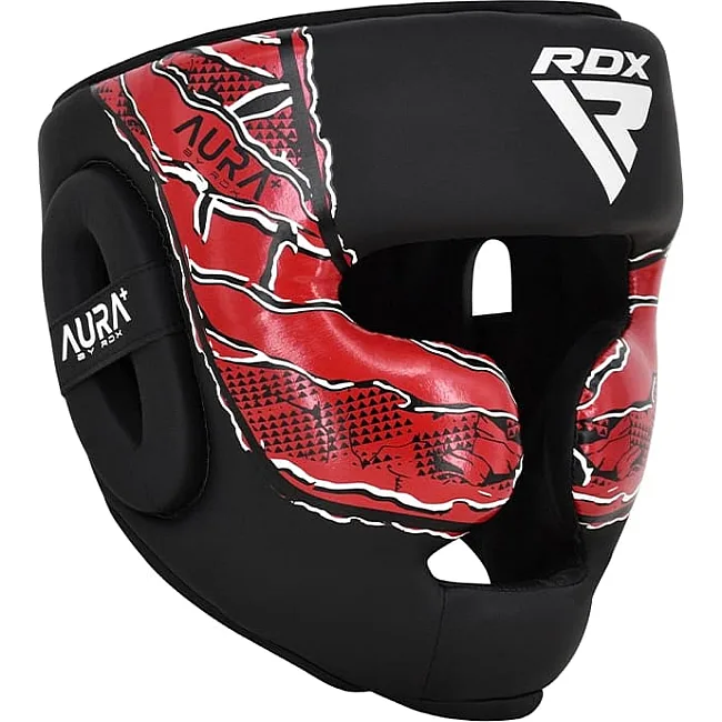 Шолом RDX HEAD GUNDER ARMOURRD NEW AURA F17 чорний, червоний