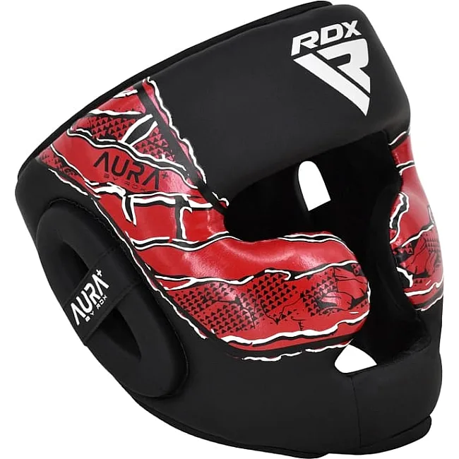 Шолом RDX HEAD GUNDER ARMOURRD NEW AURA F17 чорний, червоний