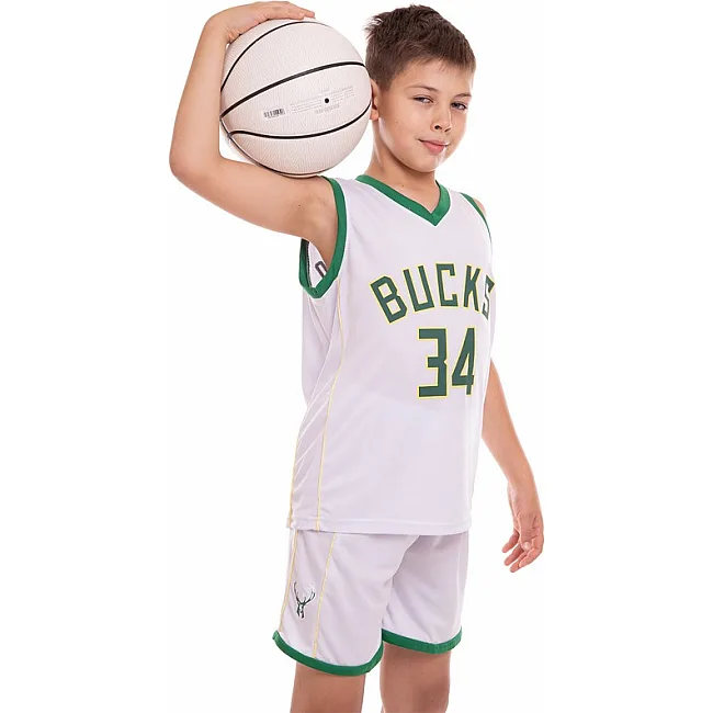 Детская баскетбольная форма
 NBA клуб Milwaukee Bucks 34 3582