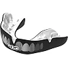 Капа для бокса OPRO Instant TEETH взрослая (возраст 11+) Black/Silver (art.102526002)