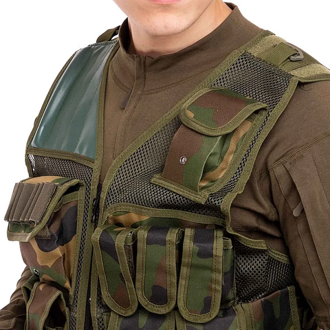 Разгрузочный жилет
 на 8 карманов MILITARY RANGERS
 TY-5720 (Хаки)