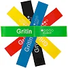 Набор резинок для упражнений ленты сопротивлений
 GRITIN FI-3106 5шт