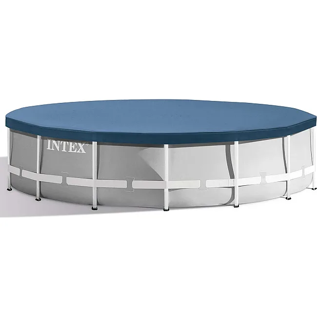 Басейн каркасний 21в1 INTEX 26720, 427 х 107 см + машина для створення бульбашок