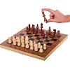 Шахматы шашки нарды 3 в 1 набор настольных игр деревянные ZOOCEN ZC7230
 29см x 29см х 2,5см