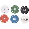Набор для покера в металлической коробке Professional Poker chips SP-SPORT
 IG-4590 80 фишек