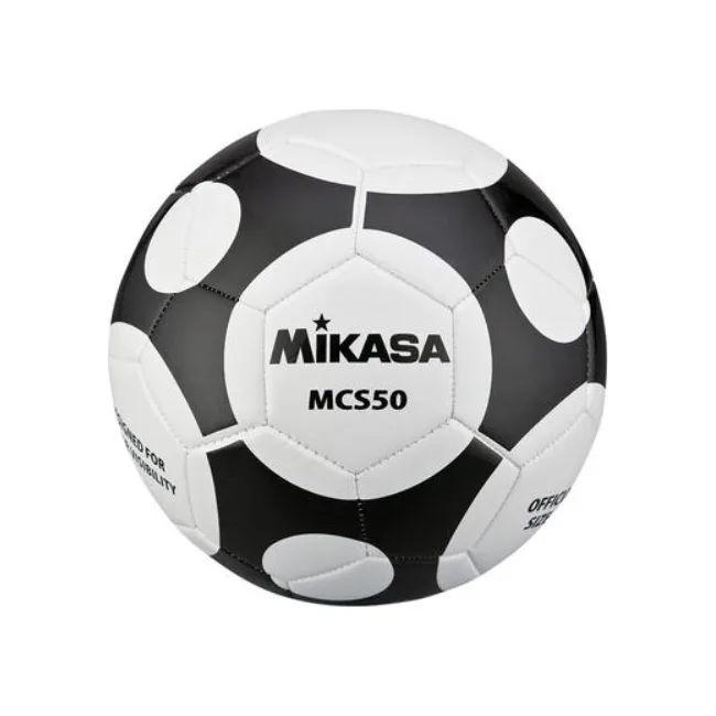 Мяч футбольный Mikasa MCS50-WBK