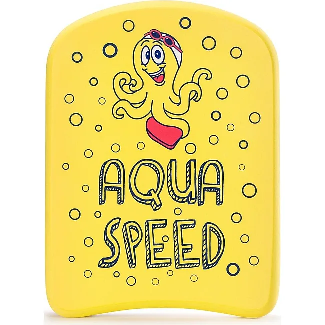 Доска для плавания Aqua Speed ​​KIDDIE KICKBOARD Octopus 6897 детская 31x23x2,4cм