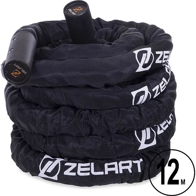 Канат для кроссфита в защитном рукаве
 ZELART
 FI-2631-12 12м