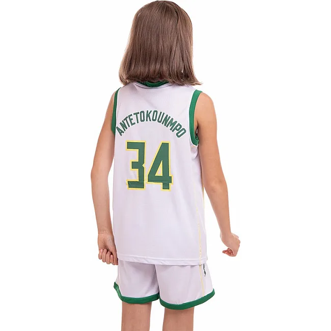 Детская баскетбольная форма
 NBA клуб Milwaukee Bucks 34 3582