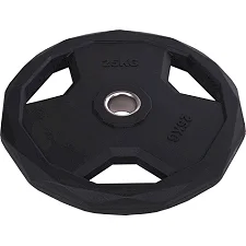 Блин для штанги полиуретановый LI NUO SC-3858-25 51мм 25кг