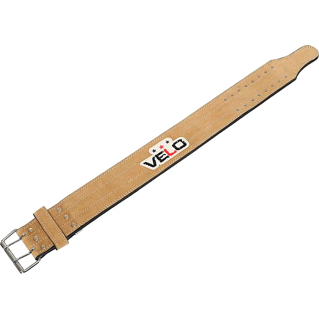 Пояс для пауэрлифтинга кожа
 VELO
 VL-6645 спинка-10см
-L