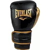 Боксерські рукавиці EVERLAST POWERLOCK 2R TRAINING GLOVE чорний, золотий 16 унцій