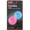 Кистевой эспандер
 гелевый Мяч ø50мм BODY SCULPTURE FLEXBALL BJBB-9131-B2 2шт
, (Синий-розовый)