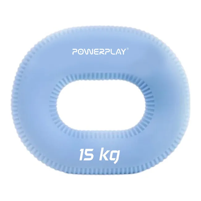 Эспандер кистевой силиконовый PowerPlay PP-4336 Light 15 кг. Голубой