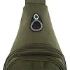 Сумка-слинг тактическая
 SILVER KNIGHT TY-6028
 30х17х5см 3л (Черный)