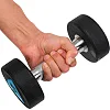 Гантели профессиональные
 с полиуретановым покрытием LiveUp LP8002-6 2шт по 6кг