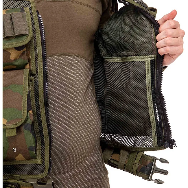 Разгрузочный жилет
 на 8 карманов MILITARY RANGERS
 TY-5720 (Хаки)