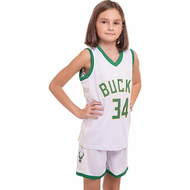 Детская баскетбольная форма
 NBA клуб Milwaukee Bucks 34 3582