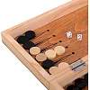 Шахматы шашки нарды 3 в 1 набор настольных игр деревянные ZOOCEN ZC7230
 29см x 29см х 2,5см