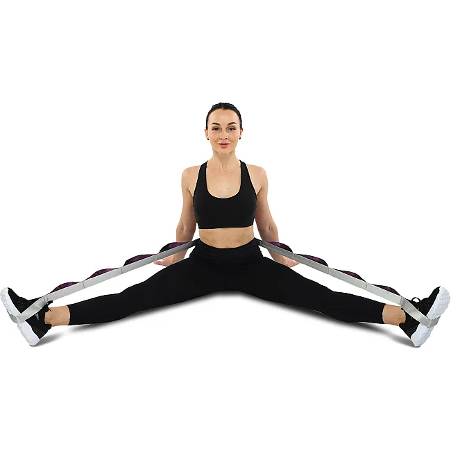 Лента стропа с петлями для растяжки STRETCHING STRAP EZOUS I-02 10 петель
