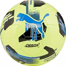 М'яч футбольний Puma Orbita 6 MS жовтий, чорний, синій