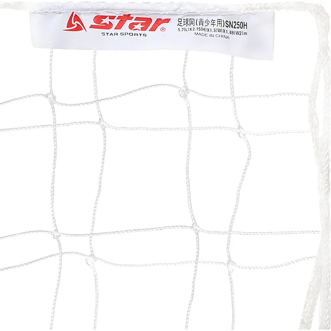 Сетка для футбольных ворот
 в комплекте из 2 штук STAR SN250H 5,7x2,15x1,5х1,88м 2шт