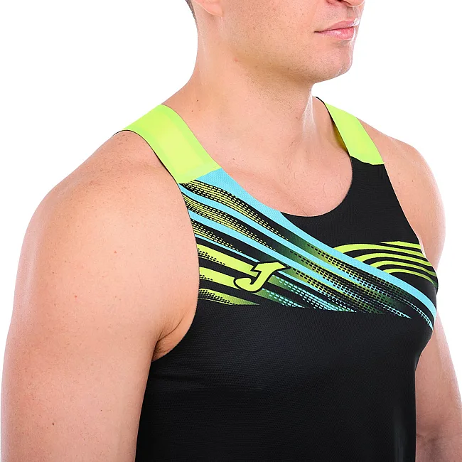 Майка спортивная мужская JOMA

 ELITE X 103102-121 XXS
-XXL (Черный-салатовый)