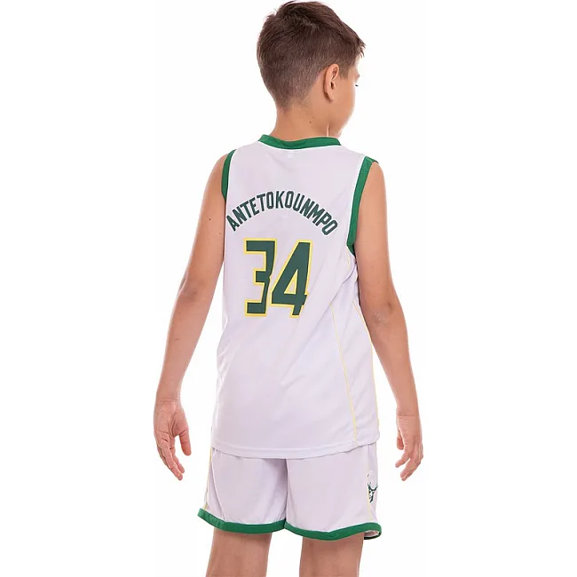 Детская баскетбольная форма
 NBA клуб Milwaukee Bucks 34 3582