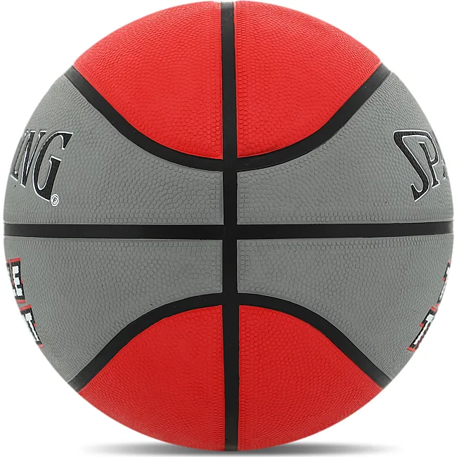 Баскетбольный мяч
 резиновый SPALDING TRIPLE THREAT 84546Z
 7 (Серый-красный)