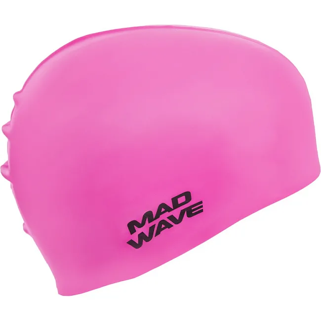 Шапочка для бассейна
 силиконовая для взрослых MADWAVE
 LIGHT M053503 (Голубой)