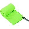 Спортивное полотенце из микрофибры TRAVEL TOWEL 4MONSTER T-SQT 60х120см (Зеленый)
