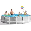 Басейн каркасний 21в1 INTEX 26720, 427 х 107 см + машина для створення бульбашок