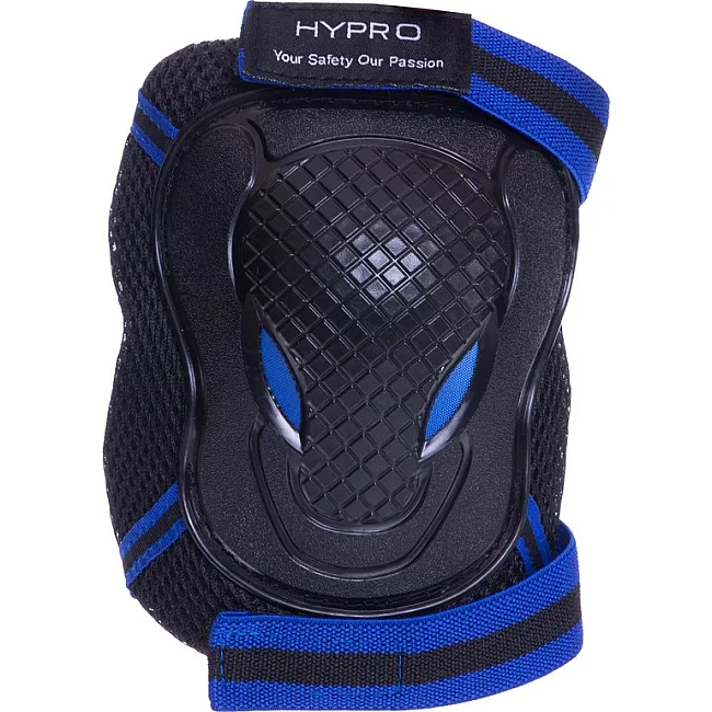 Защита для роликов детская наколенники налокотники перчатки HYPRO SK-6967 (Белый-фиолетовый)