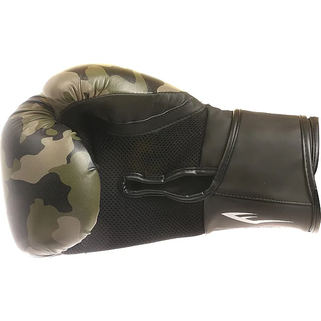 Боксерські рукавиці Everlast SPARK TRAINING GLOVE чорний, коричневий 16 унцій