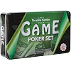 Набор для покера в металлической коробке Poker game set SP-SPORT IG-8652 160 см фишек