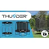 Батут THUNDER INSIDE ELITE с внутренней сеткой 14 футов 427 см черный