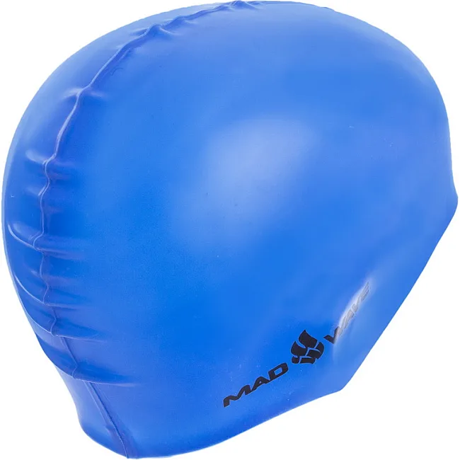 Шапочка для бассейна
 силиконовая для взрослых MADWAVE
 LIGHT M053503 (Голубой)